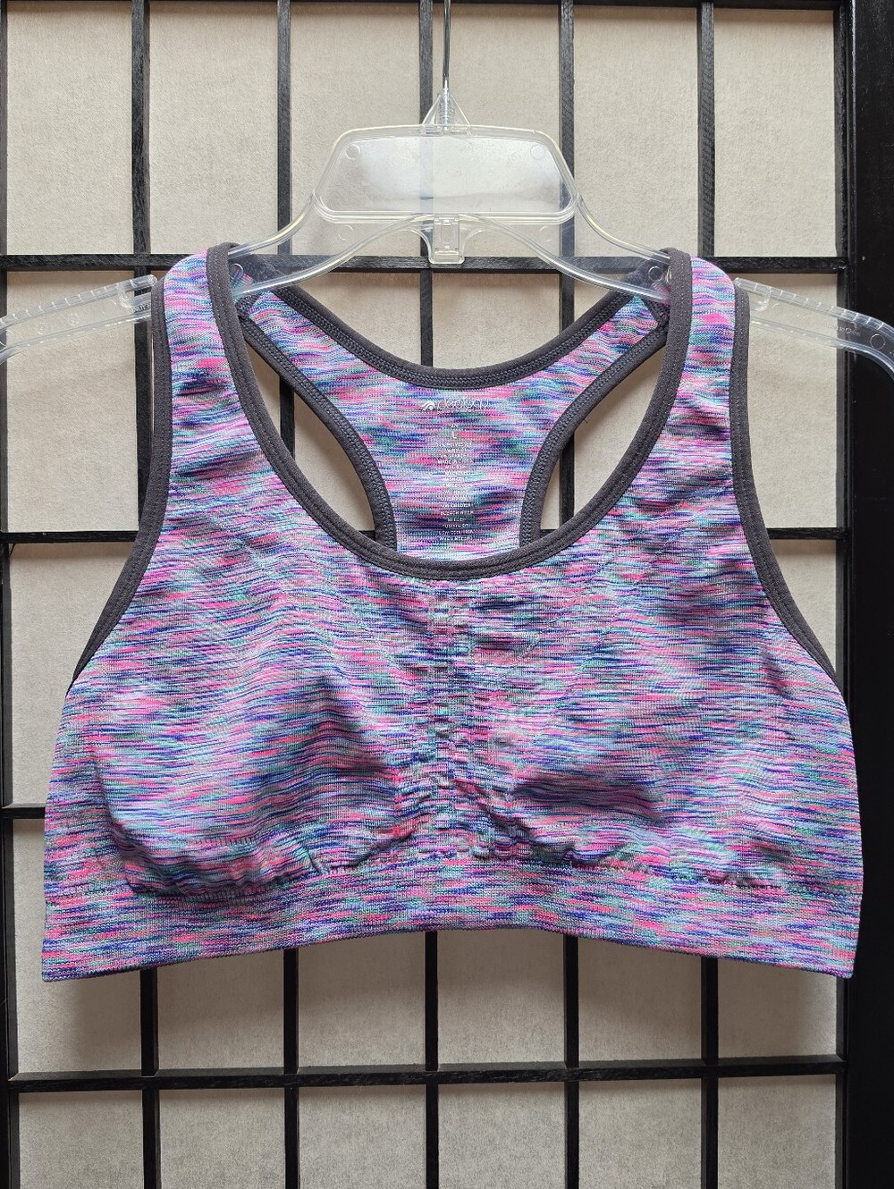 🏃🏽‍♀️ Ideology Multi Color Sports Bra Womens M/L Juniors L/XL